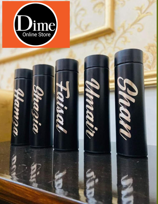 Temperature Bottle Customize Your Name LED Screen