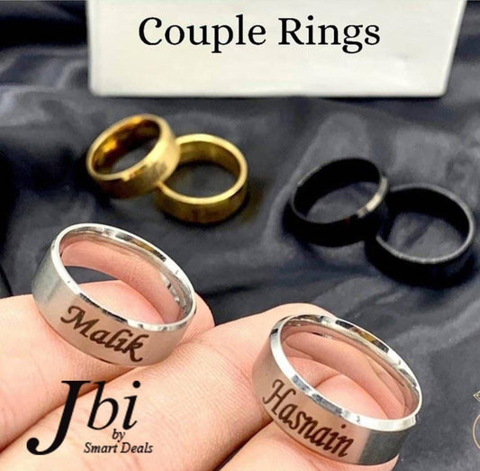 Customized Couple Name Ring 2